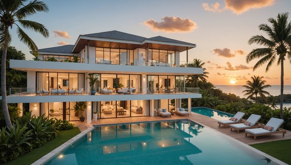 Villa luxe grand gaube guide : cadre